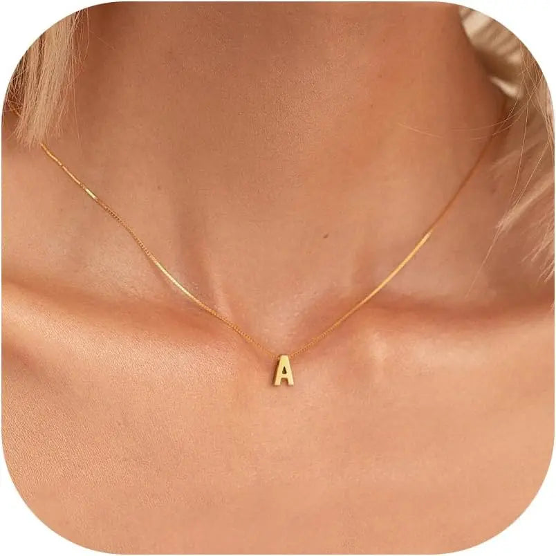 Dainty Initial Necklace